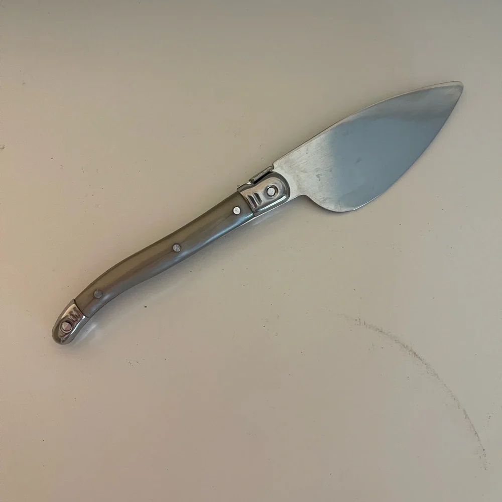 Laguiole French Home Gray Pearl Handle Cheese Knife France Kitchen Tools Party